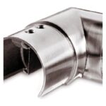 Horizontal Corner Connector for Round Slotted Handrail