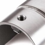 Horizontal Corner Connector for Round Slotted Handrail