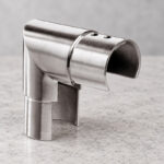 Vertical Elbow for Round Slotted Handrail