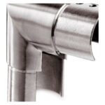 Vertical Elbow for Round Slotted Handrail