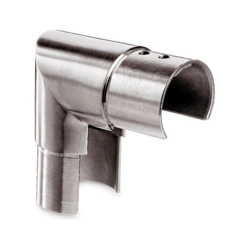 Vertical Elbow for Round Slotted Handrail