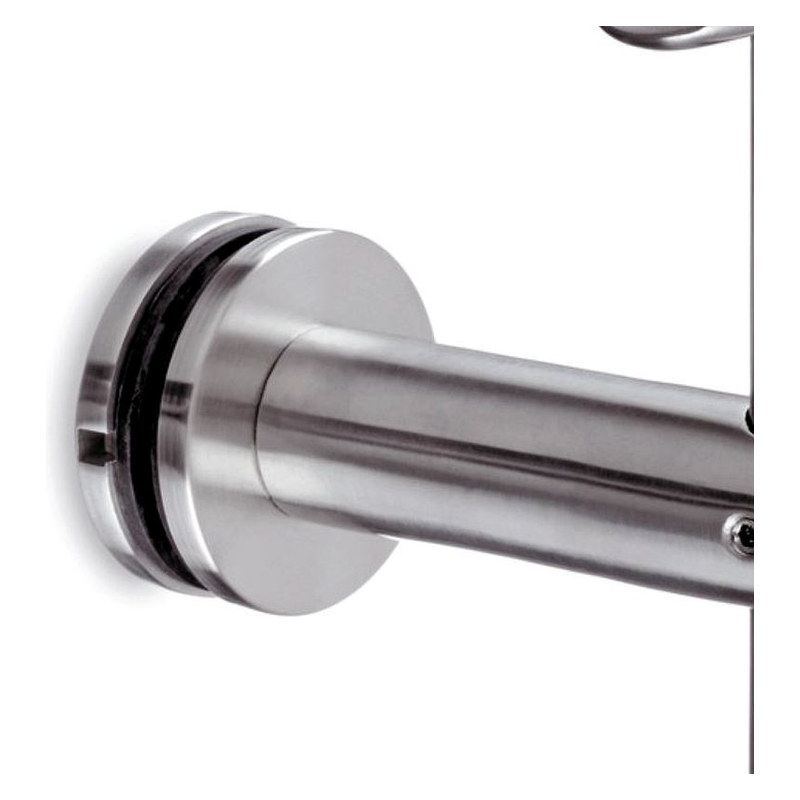 Straight-arm Glass-mounted Handrail Bracket
