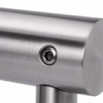 Straight-arm Glass-mounted Handrail Bracket