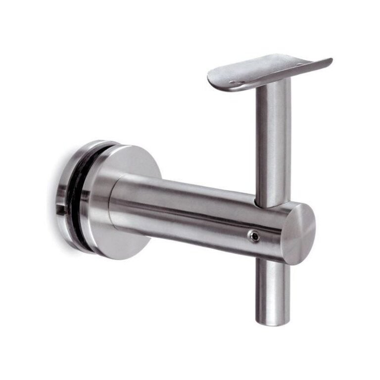 Straight-arm Glass-mounted Handrail Bracket