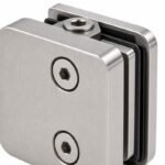 Top-screw Glass Railing Clamp