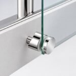 Reflective Silver Stepped-cap Cylindrical Glass Standoff