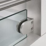 Curved-seat D-shaped Glass Clamp