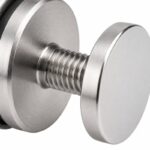 Matte Silver Female-thread Glass Mounting Adapter
