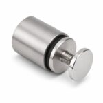 Matte Silver Female-thread Glass Mounting Adapter