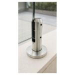 Round-base Glass Spigot with Rectangular Pads