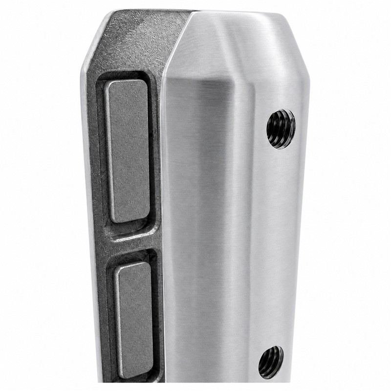 Round-base Glass Spigot with Rectangular Pads