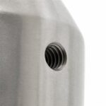 Round-base Glass Spigot with Rectangular Pads