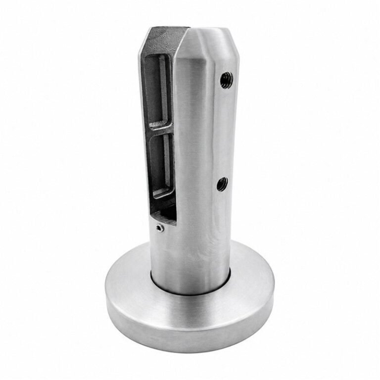 Round-base Glass Spigot with Rectangular Pads