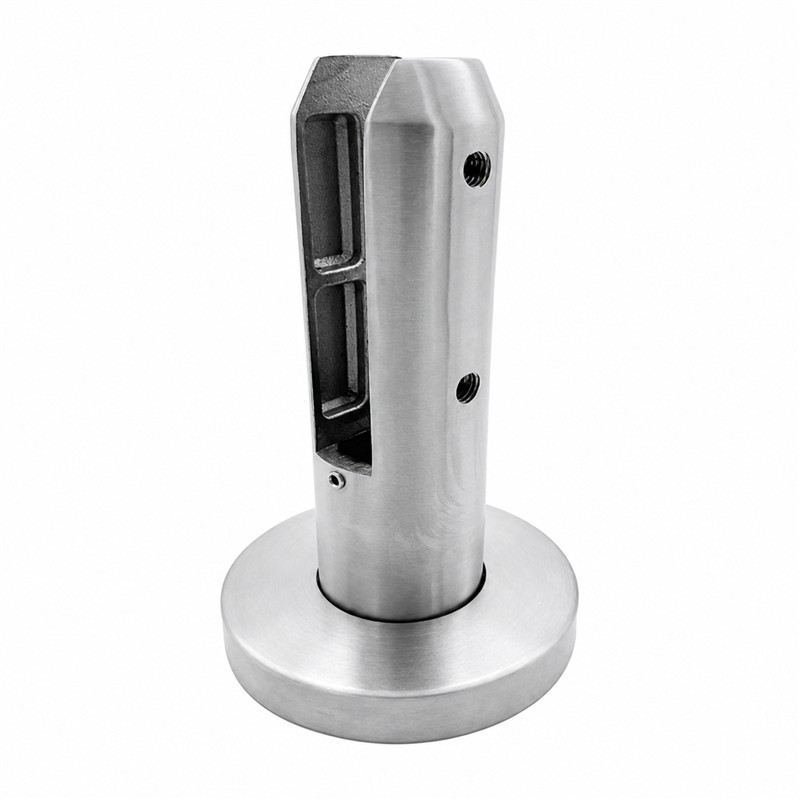 Round-base Glass Spigot with Rectangular Pads