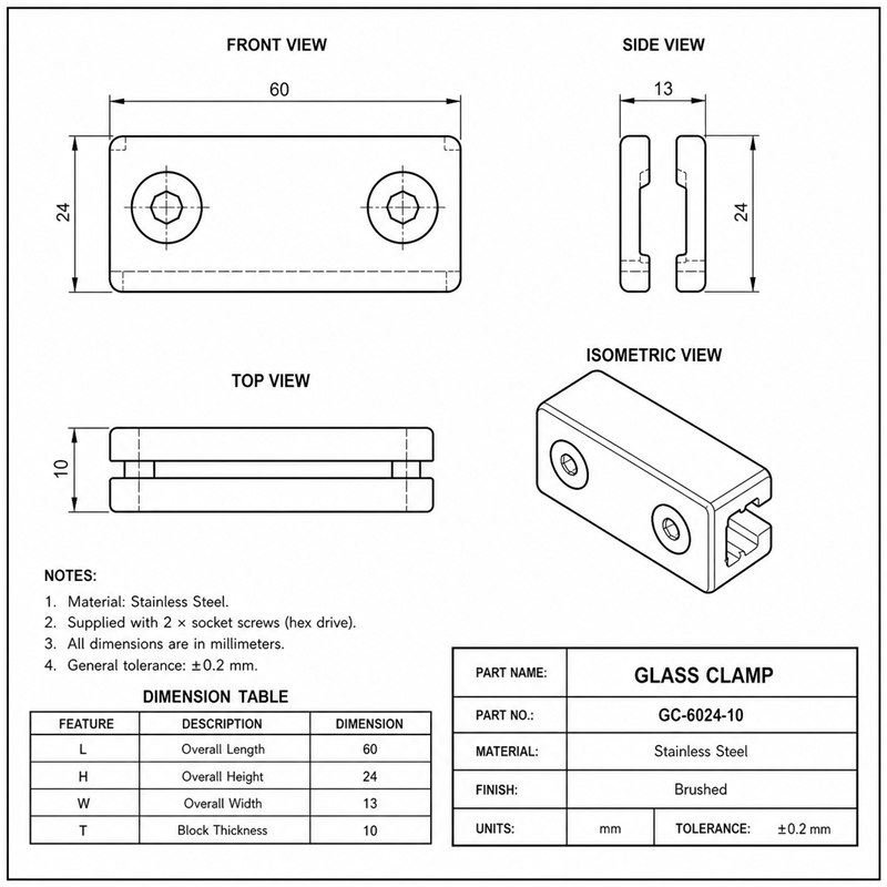 Parallel Wire Rope Clamp