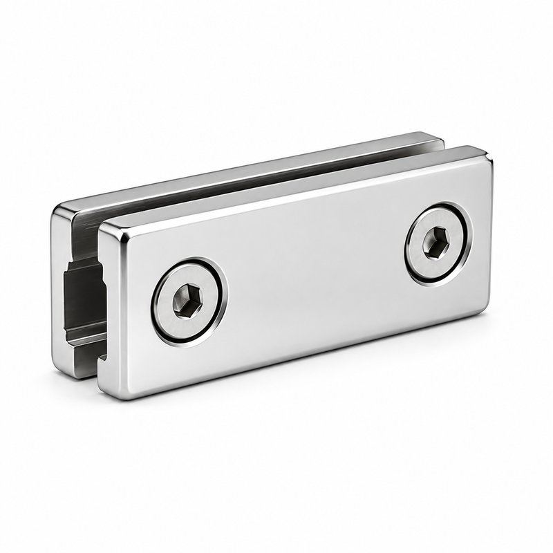 Reflective Silver Parallel Wire Rope Clamp