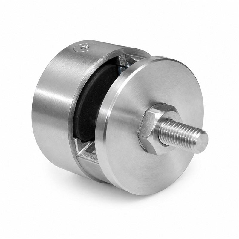 Two-screw Round Glass Clamp