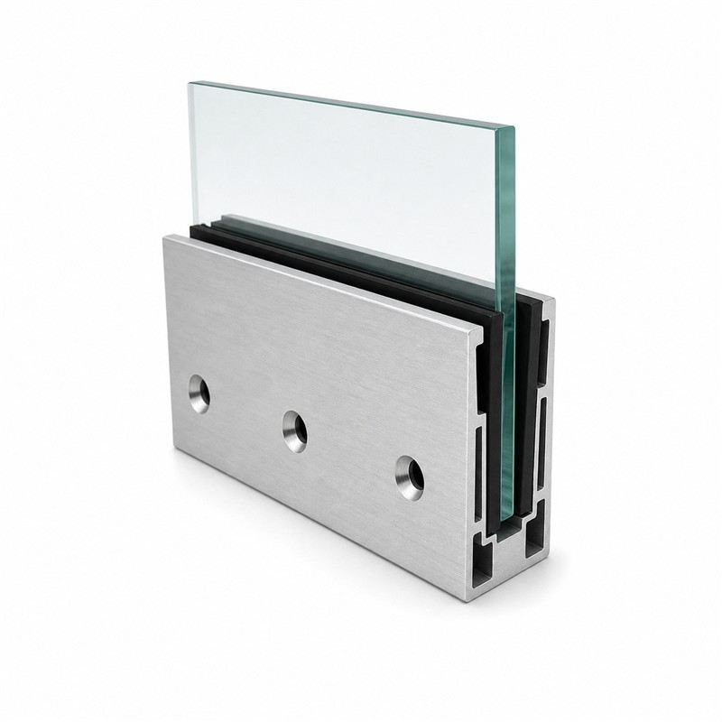 Side-fixing Glass Railing Base Shoe