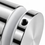 Reflective Silver Slim-cap Glass Standoff