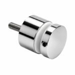 Reflective Silver Slim-cap Glass Standoff
