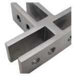 Cross-shaped Glass Connector Clamp