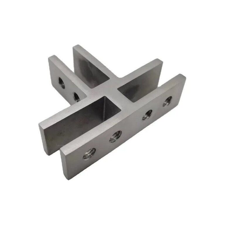 Cross-shaped Glass Connector Clamp