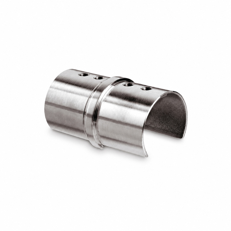 Inline Round Slotted Top-rail Connector