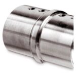 Inline Round Slotted Top-rail Connector