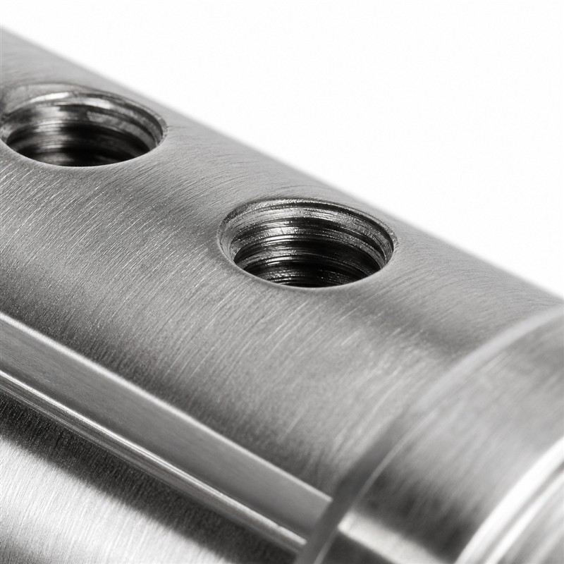 Inline Round Slotted Top-rail Connector