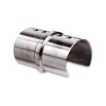 Inline Round Slotted Top-rail Connector
