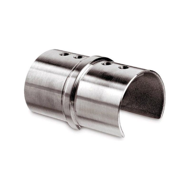 Inline Round Slotted Top-rail Connector