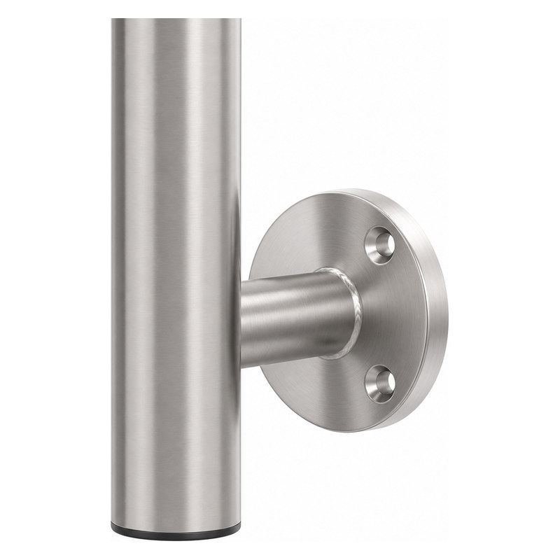 Side-mounted Glass Railing End Post