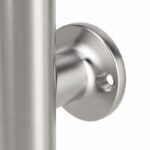 Side-mounted Glass Railing End Post