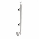Side-mounted Glass Railing End Post
