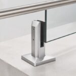 Chamfered-head Square-base Glass Spigot