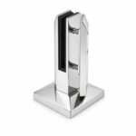 Reflective Silver Chamfered-head Square-base Glass Spigot