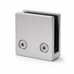 Square Glass Clamp with Lower Face Screws
