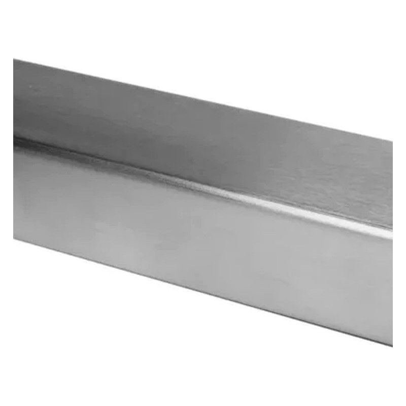Square Slotted Glass Handrail Tube