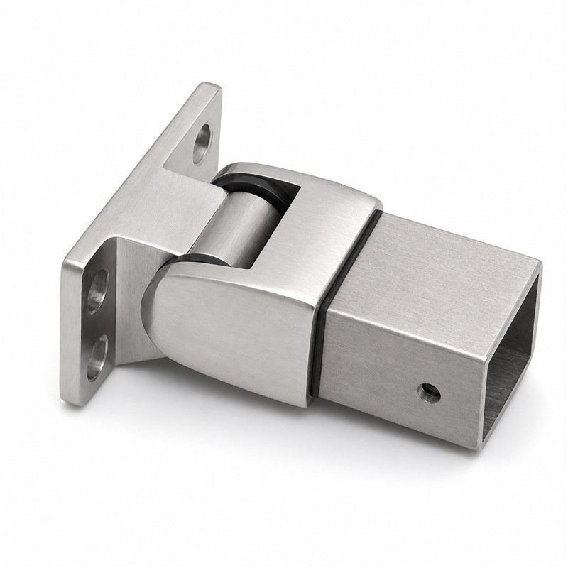 Pivoting Square Handrail Wall Connector