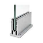 Flanged Top-mount Glass Railing Base Shoe