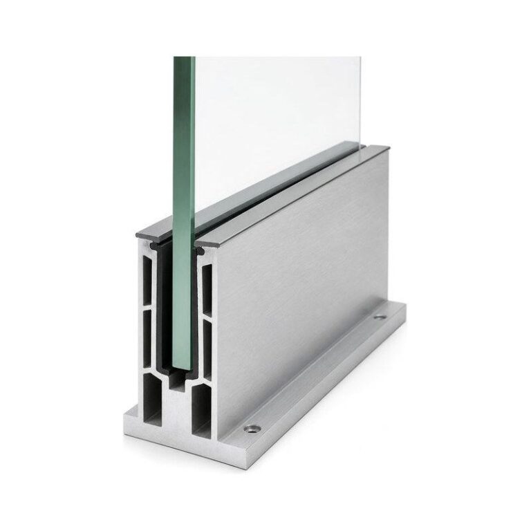 Flanged Top-mount Glass Railing Base Shoe