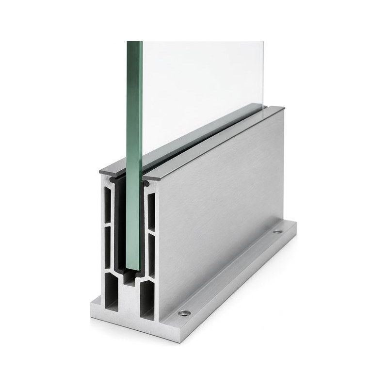 Flanged Top-mount Glass Railing Base Shoe