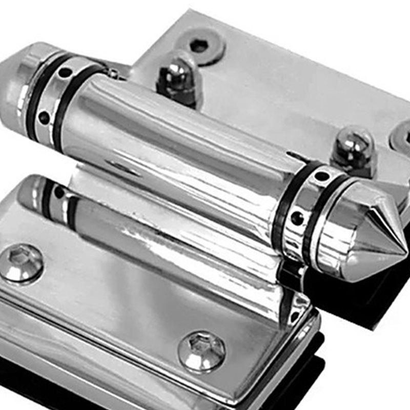 Bolt-Plate Glass-to-Glass Pool Gate Hinge
