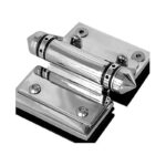 Bolt-Plate Glass-to-Glass Pool Gate Hinge