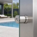 Slotted-Cap Pool Fence Glass Adapter