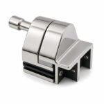 Right-Angle Glass Pool Gate Latch