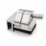Right-Angle Glass Pool Gate Latch