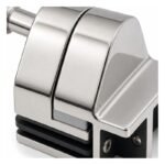 Right-Angle Glass Pool Gate Latch