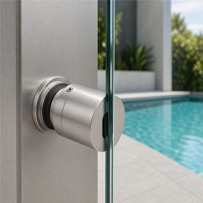 Set-Screw Glass Pool Fence Standoff
