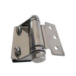 Flat-Leaf Pool Gate Hinge with Acorn Nuts